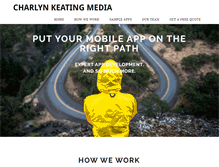 Tablet Screenshot of charlynkeating.com